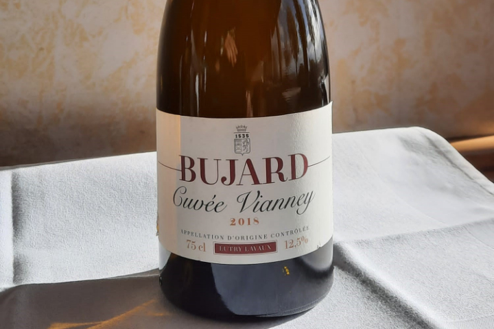 Vin Bujard blanc, Cuvée Vianney - Hôtel de la Paix