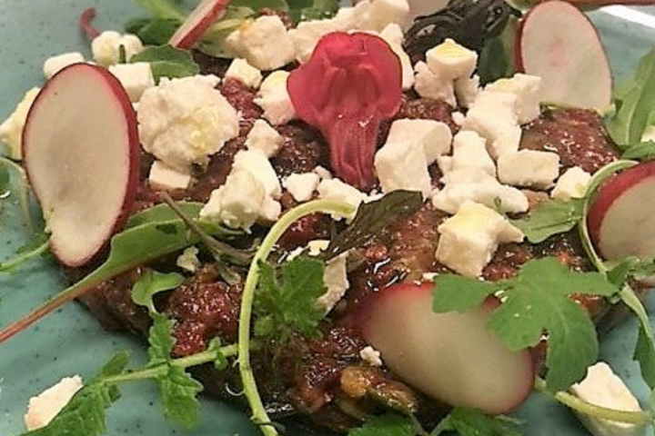 Mediterranean Beef Tartar - Hôtel de la Paix
