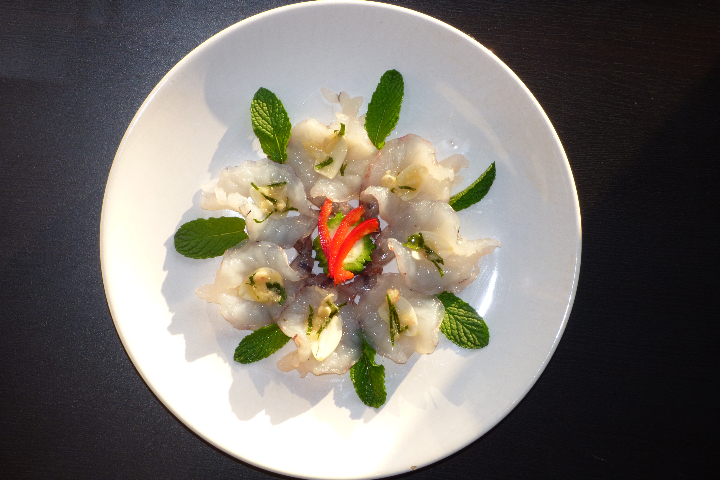 Carpaccio de crevettes Thaï - Silimonkol