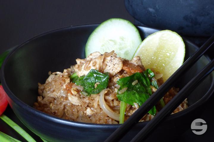 Riz sauté au poulet - Silimonkol