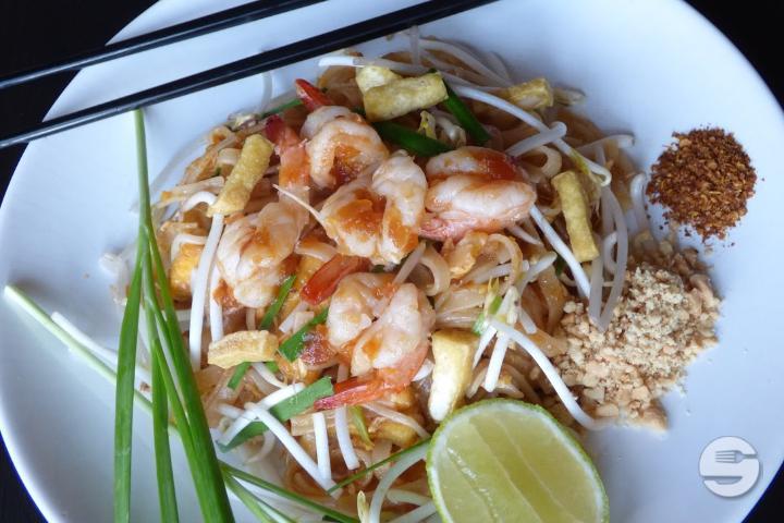 Spécialité Pad thaï aux crevettes - Silimonkol