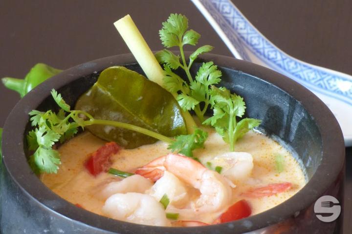 Potage Tom Yam Kung (crevettes citronnelle) - Silimonkol