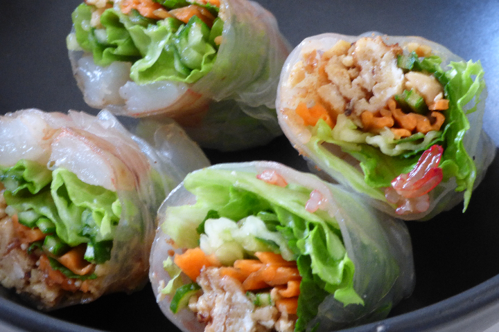 Rouleaux d'été crevettes - Silimonkol