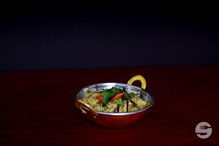 Baigan Bharta - Taj Restaurant Bern