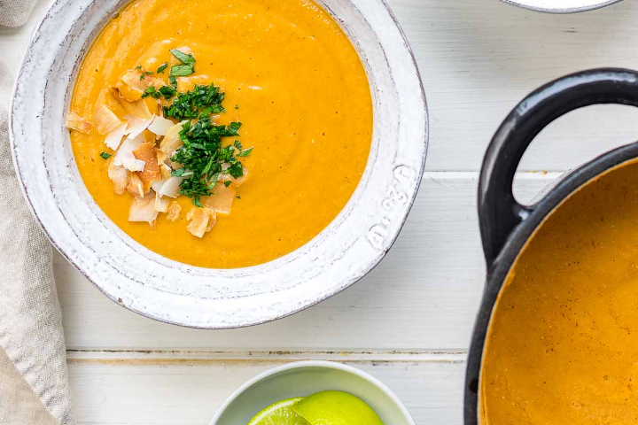 Kokos Ingwer Suppe - Namaste India