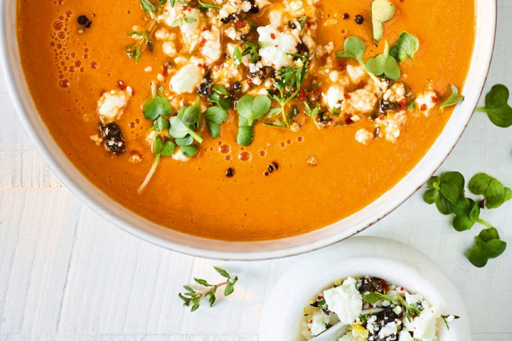 Tomaten Cream Suppe - Namaste India