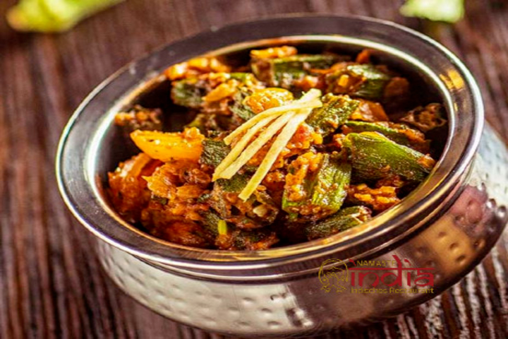 Okra Masala (vegan) - Namaste India