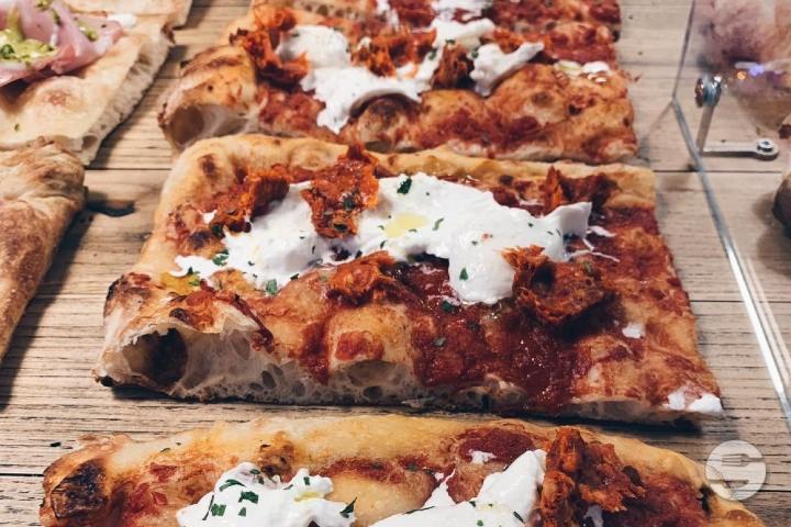 Burrata e anduja - Ritù Pizza Al Taglio