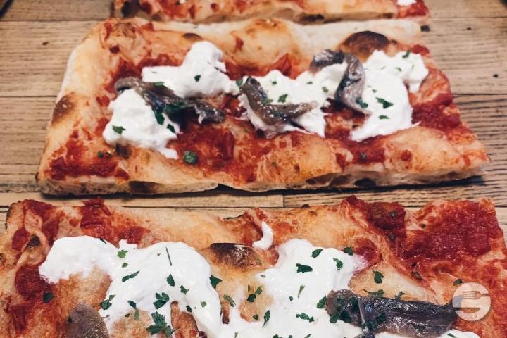 Burrata e alici - Ritù Pizza Al Taglio
