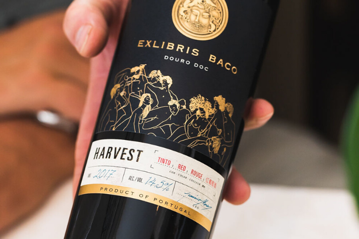 Exlibris Rotwein - Grotto Reale