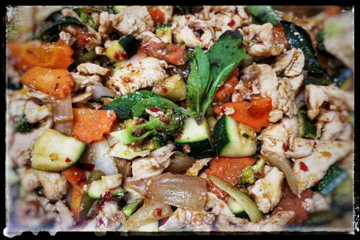 Poulet basilic - L'Asiada