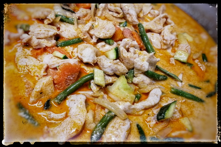 Poulet curry jaune - L'Asiada