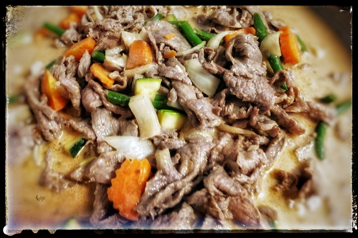 Bœuf curry vert - L'Asiada