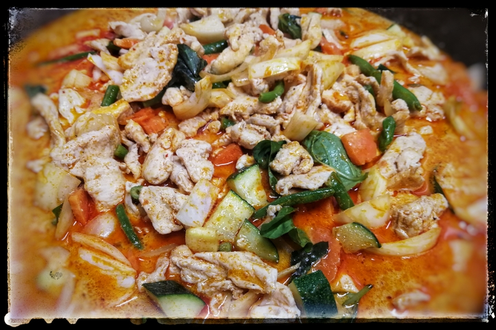 Poulet curry panang - L'Asiada