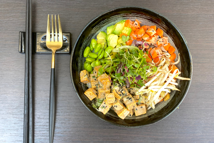 Vegetarian Bowl - HATO - fine asian cuisine lunch