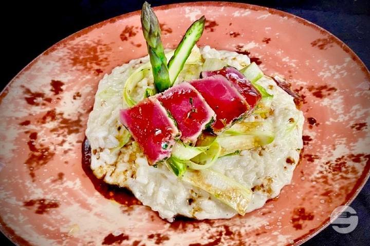 Risotto verdure mit Rucola - Mamma Leone