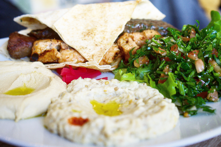 Skewer Trio plate - Street Beirut