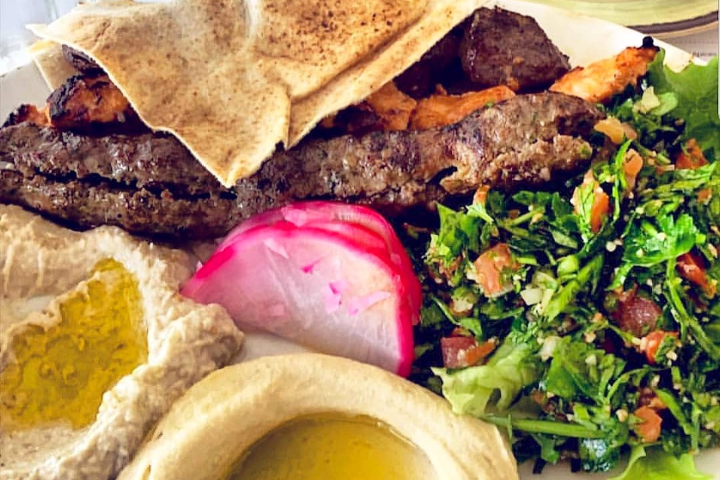 Kafta plate - Street Beirut
