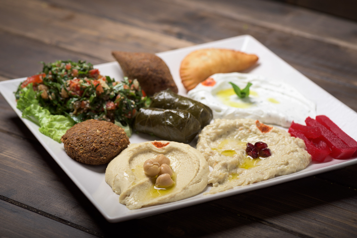 Lebanese plate - Street Beirut