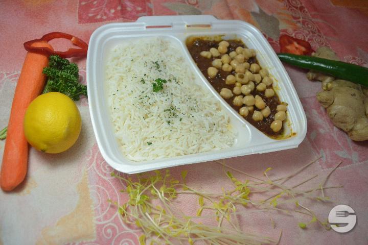 Cholle Masala - Indian Thali