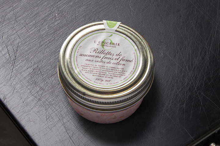 Rillettes de saumon frais et fumé - Philippe Chevrier à la Maison