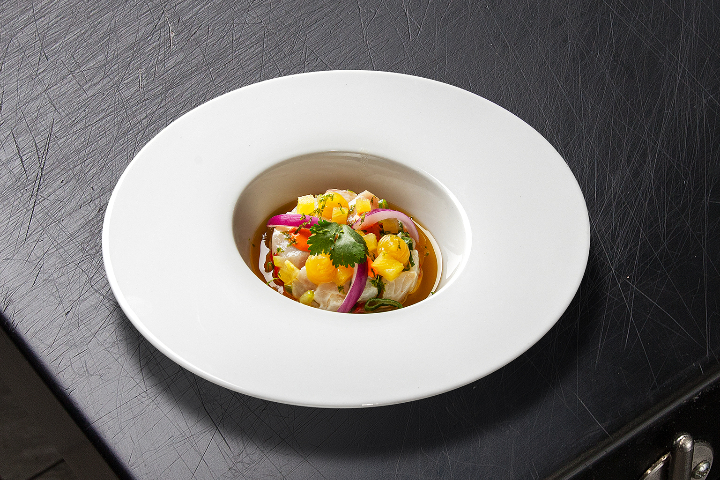 Ceviche de daurade à l’ananas - Philippe Chevrier à la Maison