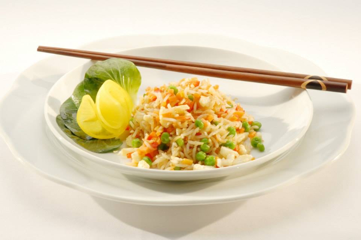 Gebratener Reis mit Gemüse - Shangrila Tibet Restaurant