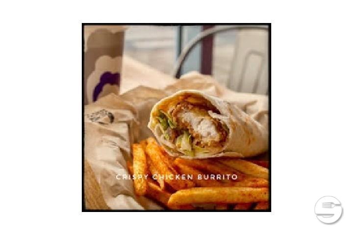 Crispy Chicken Burrito - Burrito King