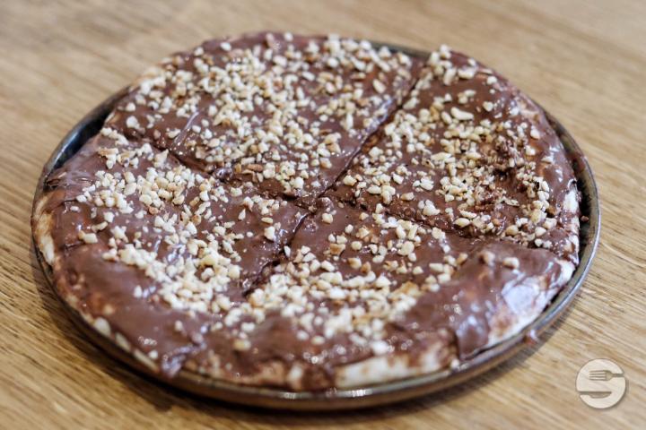 Naan Nutella et Éclats de Noisettes - INDA-BAR