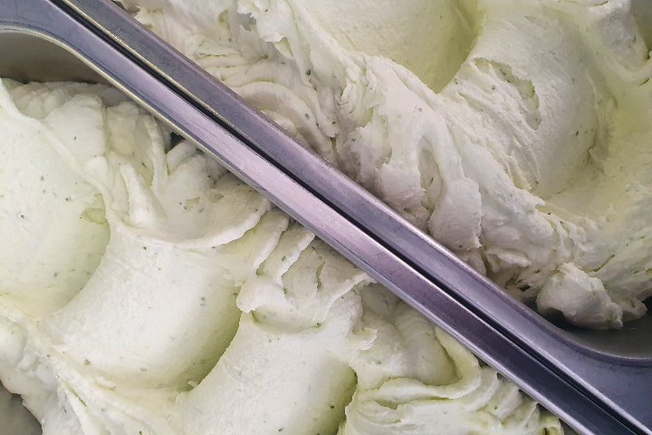 Ananas Basilic - Gelato Mania
