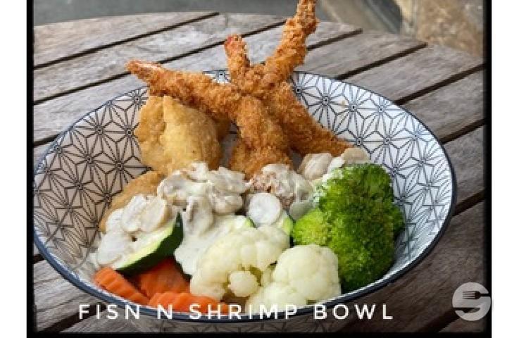Creamy Dory & Pangasius Bowl - Rice Bowl ALA KING