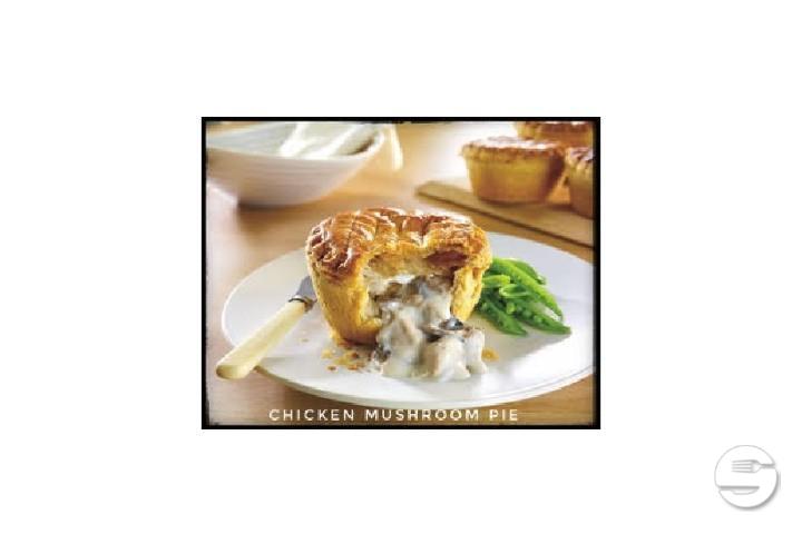 Chicken and Mushrooms Pie - English Pie