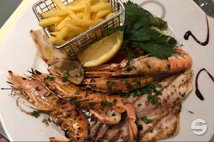 Grilled Fish and Shellfish Assortments - La Pergola