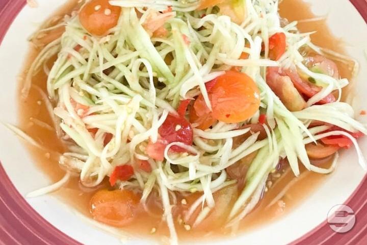 Papaya Salat - China Restaurant Lily