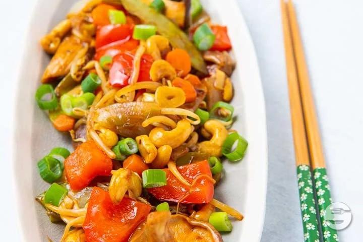 Sautiertes Gemüse Chop Suey - China Restaurant Lily