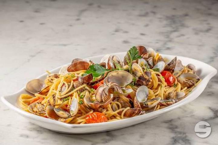 Spaguetti alle vongole fraîches - La Gioconda