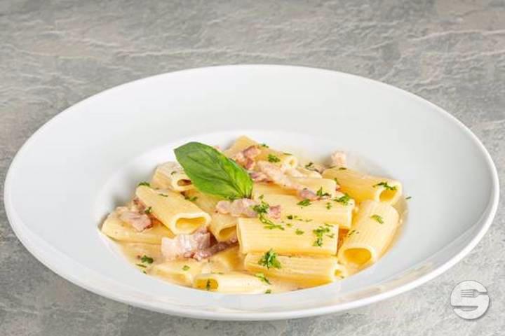 Rigatoni alla carbonara - La Gioconda