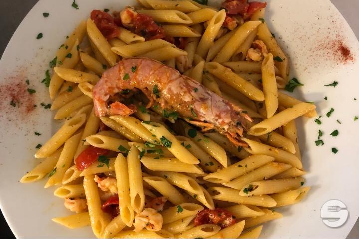 Pennettes aux Gambas - Chez Ross