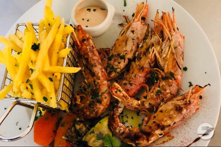 Gambas au Grill - Chez Ross