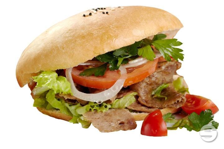 The Station Kebab in pocket bread - The Station