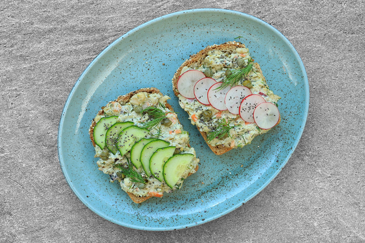 Fake Tuna Toast - Beetnut Europaallee