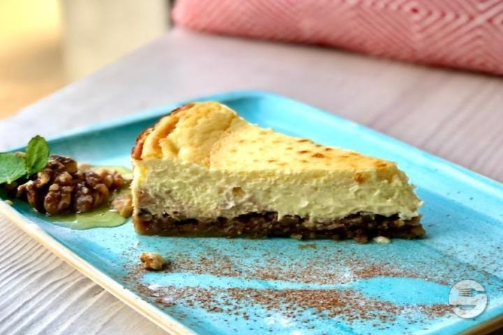 Signature Baklava Cheesecake - OH MY GREEK!