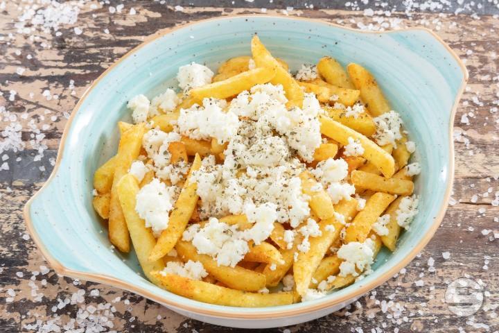 Pommes mit Feta und Oregano - OH MY GREEK!