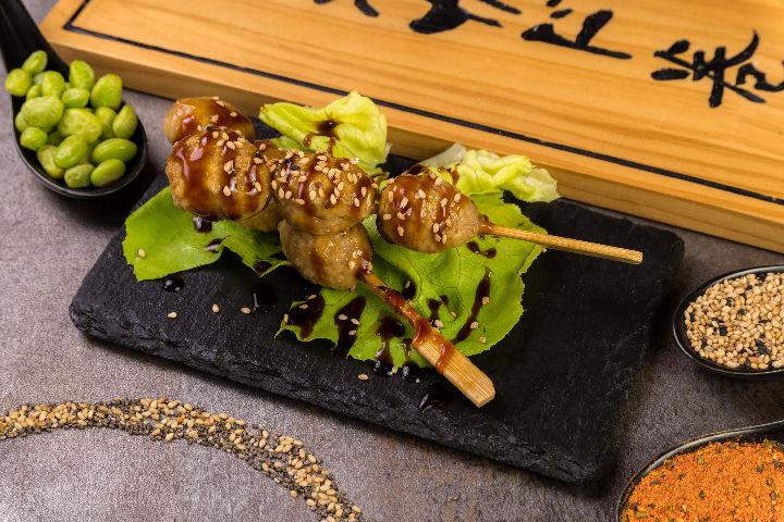 Brochettes Boulette de Poulet - Sushi Deli