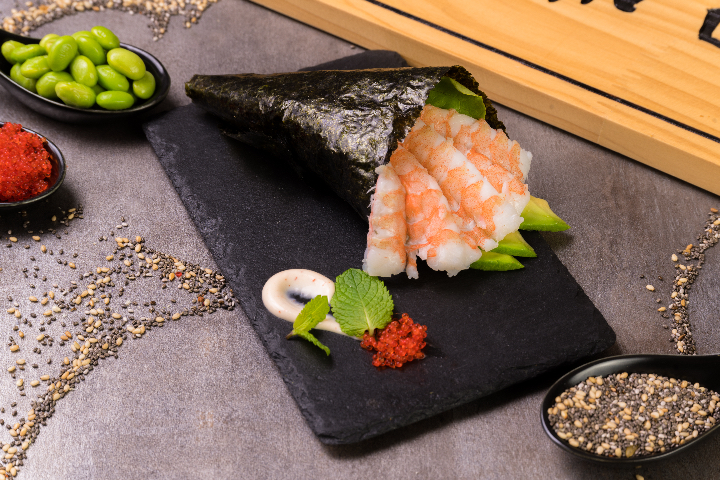 Temaki Crevette Avocat - Sushi Deli