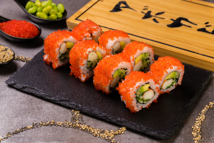 Tobiko Surimi Avocat Concombre - Sushi Deli