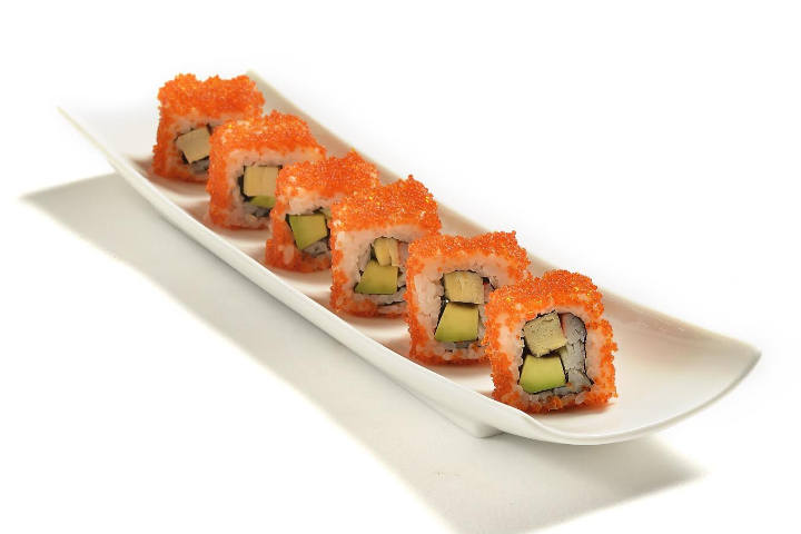 Tobiko surimi avocat concombre - Sushi Deli