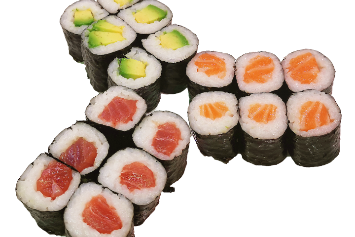 Maki mixte (18pc) - Sushi Deli