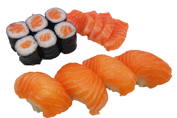 Lunch saumon (14pc) - Sushi Deli