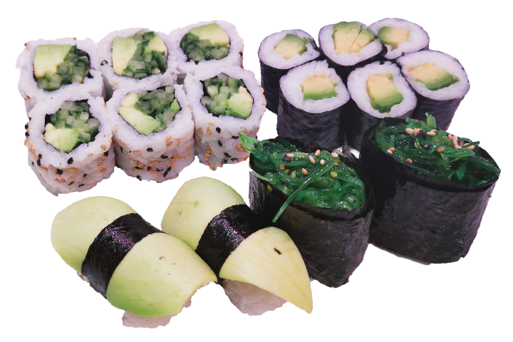 Végétarien mixte (16pc) - Sushi Deli